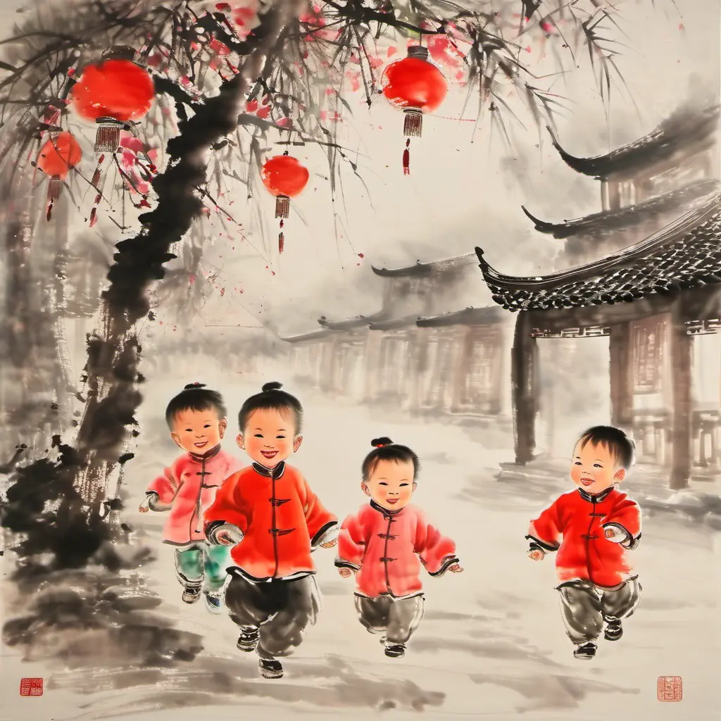Chinese-ink model preview