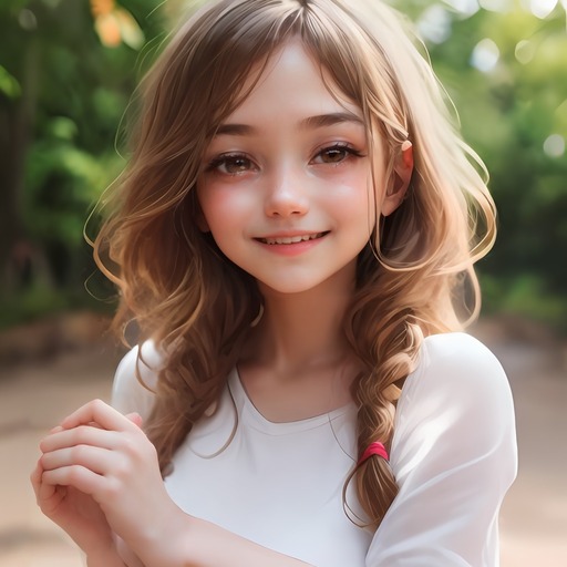 Example images for Anime Character - photorealistic style