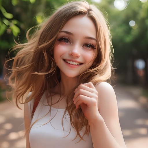 Example images for Anime Character - photorealistic style